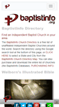 Mobile Screenshot of baptistinfo.org